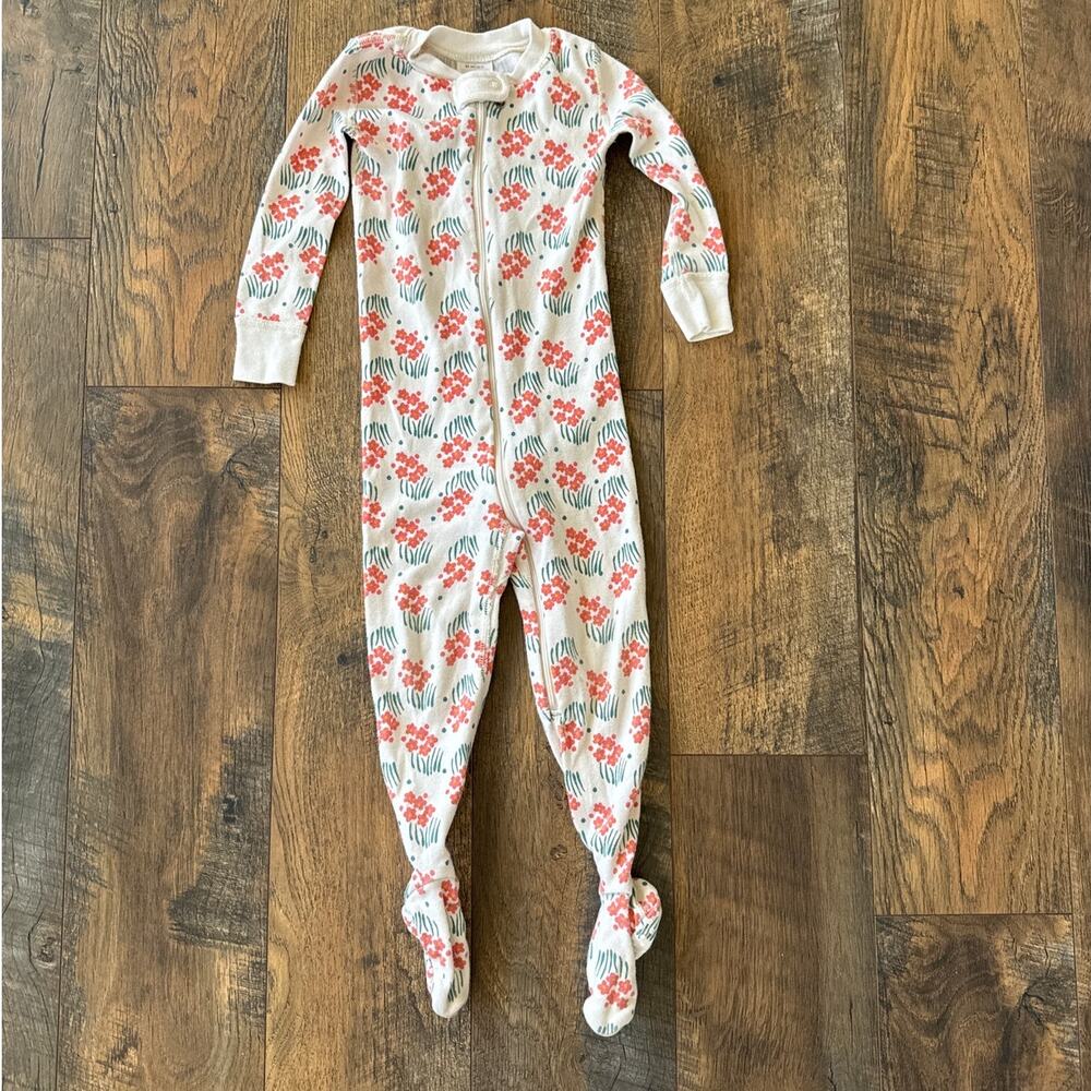 HANNA ANDERSSON Baby / Toddler Zip-Up Footed Sleeper Pajamas (2T/85cm)